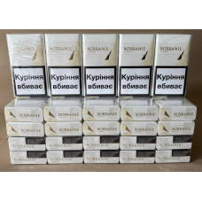 Купити блок сигарет Sobranie gold KS  