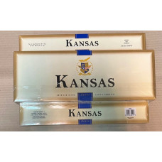 Купити недорого блок сигарети Kansas blue KS блоками (поблочно) в Україні