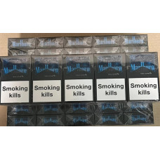 Купить дешевые сигареты Marlboro KS (синяя пачка) блоками (поблочно) в Украине