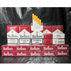 Купить  недорого блок сигареты Marlboro KS red (круглая пачка) блоками (поблочно)