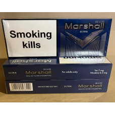 Купити блок сигарет Marshal KS blue 100 mm  