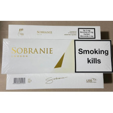 Купить блок сигарет Sobranie gold KS  
