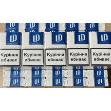 Купить  недорого блок сигареты LD blue KS блоками (поблочно) в Украине
