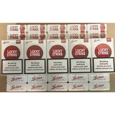 Lucky Strike red (кругла пачка)