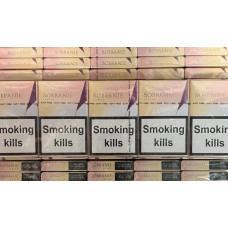 Купить блок сигарет Sobranie gold Nano  