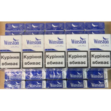 Купить блок сигарет Winston blue KS (акциз)  