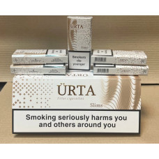 Купити блок сигарет Urta Slim white дешево